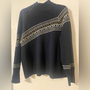 Cabi Fair Isle Sweater, size Large, NWOT